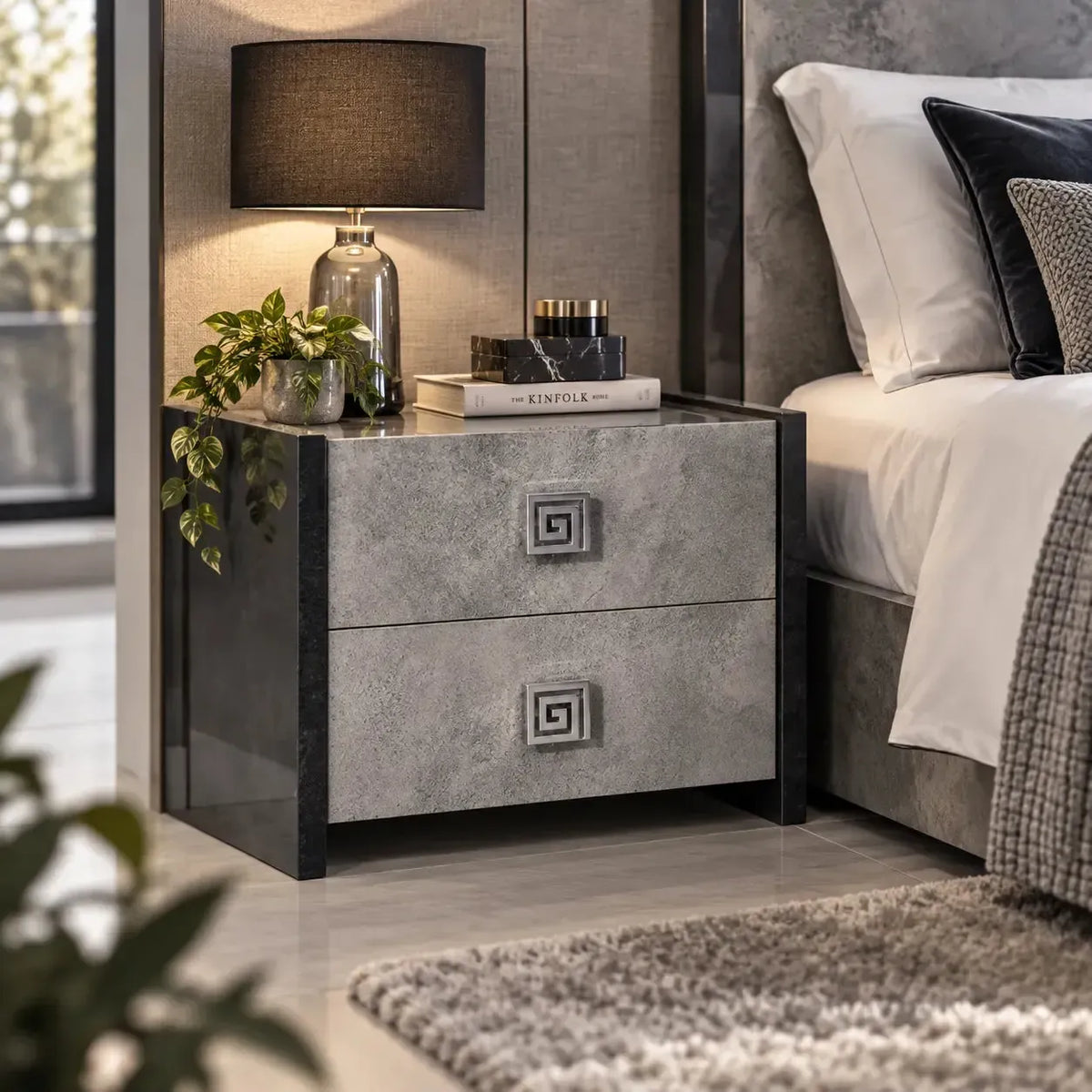Dulcie - 2 Drawer Bedside