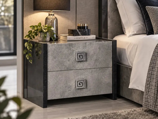 Dulcie - 2 Drawer Bedside