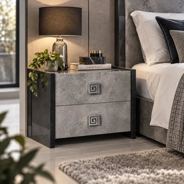 Dulcie - 2 Drawer Bedside