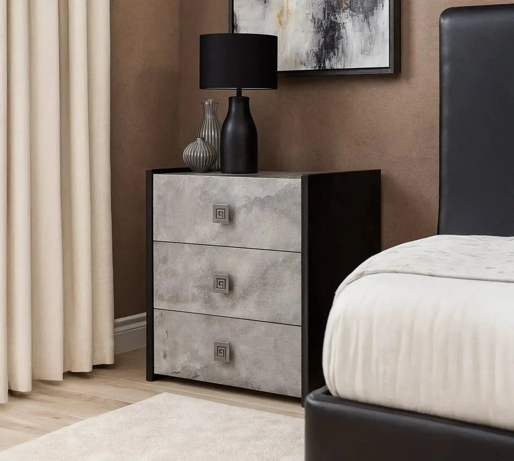 Dulcie - 3 Drawer Dressing Table
