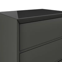 Elite - 5 Drawer Tall Chest (Matt Dark Grey)