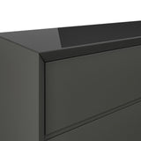 Elite - 6 Drawer Chest (Matt Dark Grey)