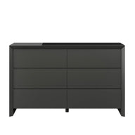 Elite - 6 Drawer Chest (Matt Dark Grey)