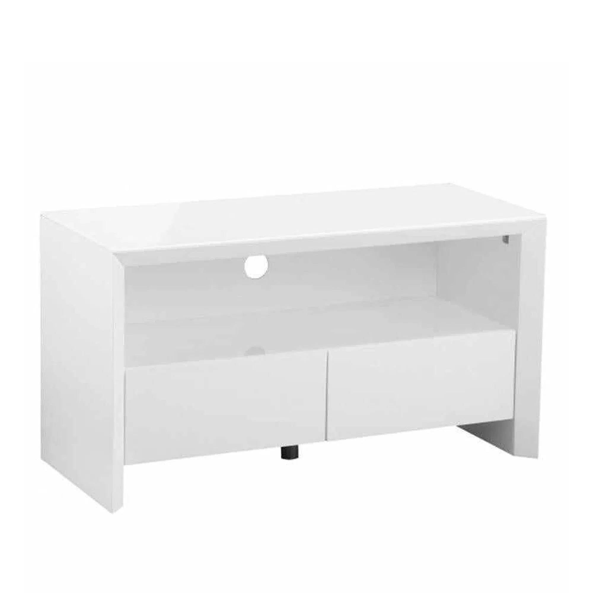 Elite - White Small TV Unit