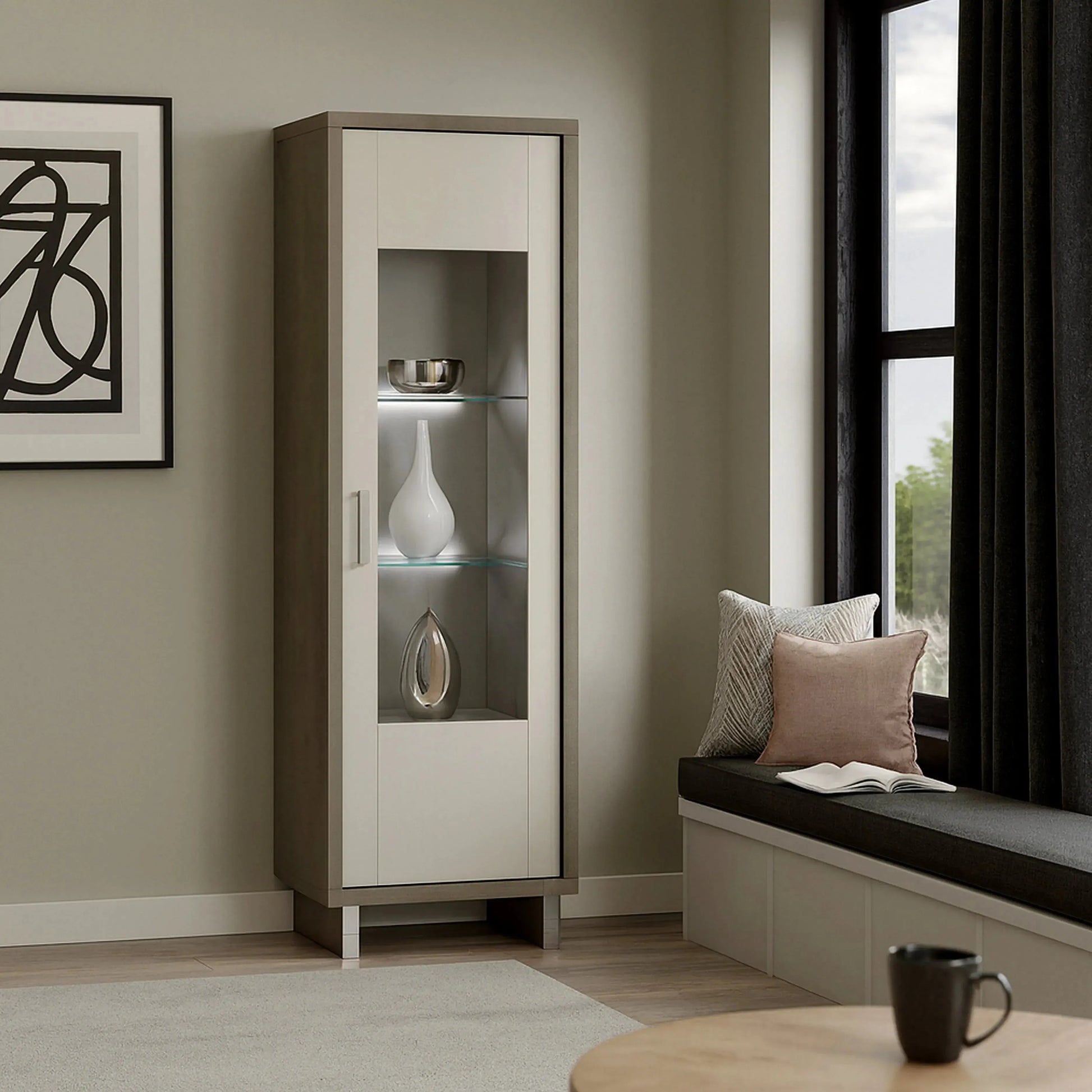 Empress - Glass Cabinet 1 Left/Right Door