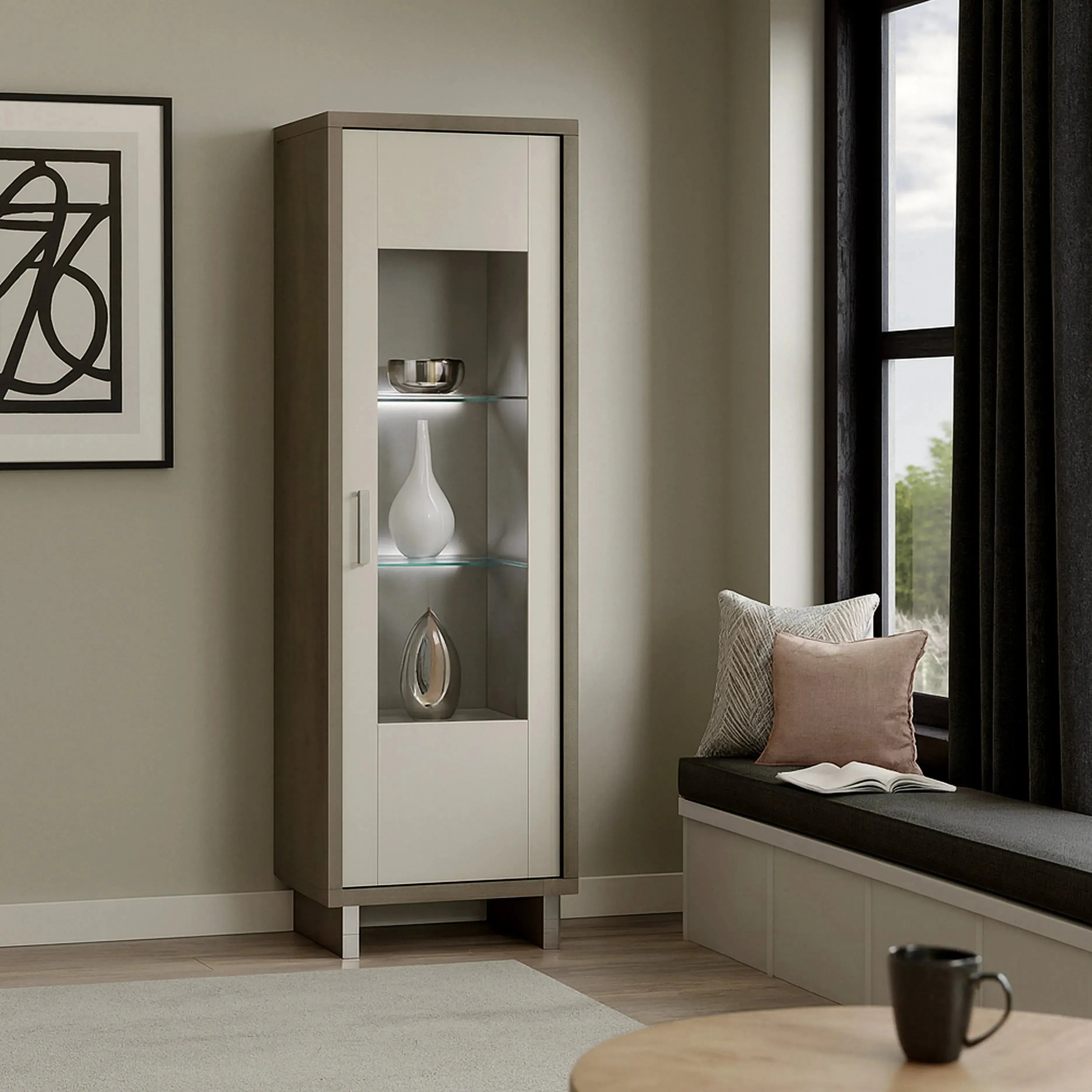 Empress - Glass Cabinet 1 Left/Right Door