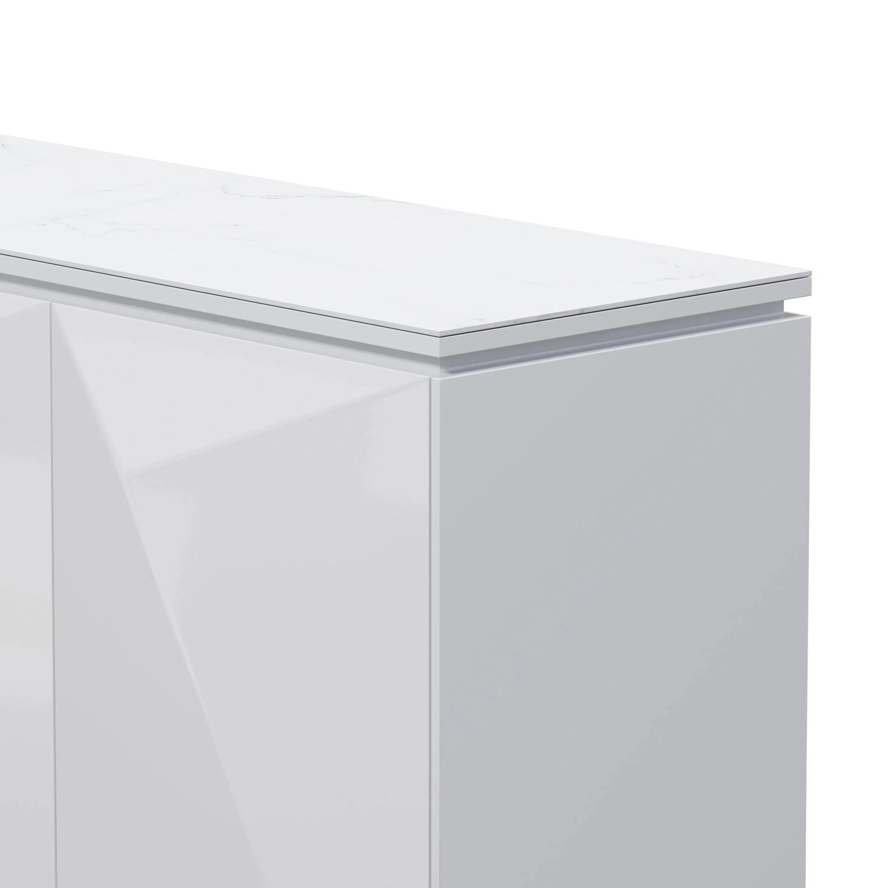 Esme 3 Door Sideboard - Grey