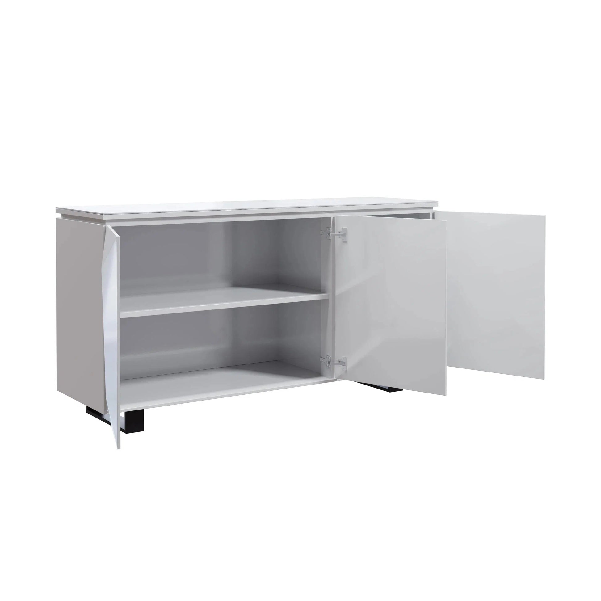 Esme 3 Door Sideboard - Grey