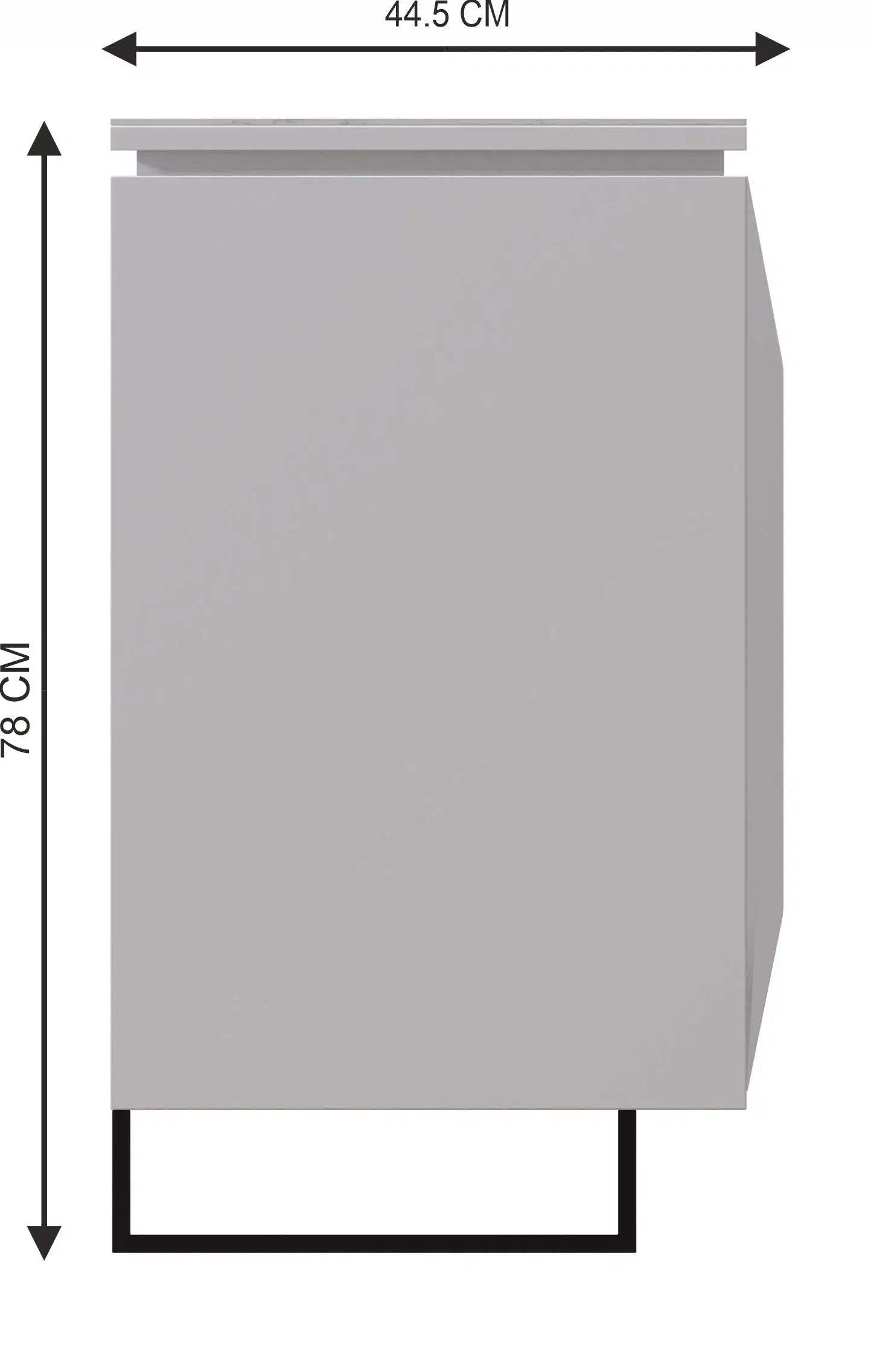 Esme 3 Door Sideboard - Grey