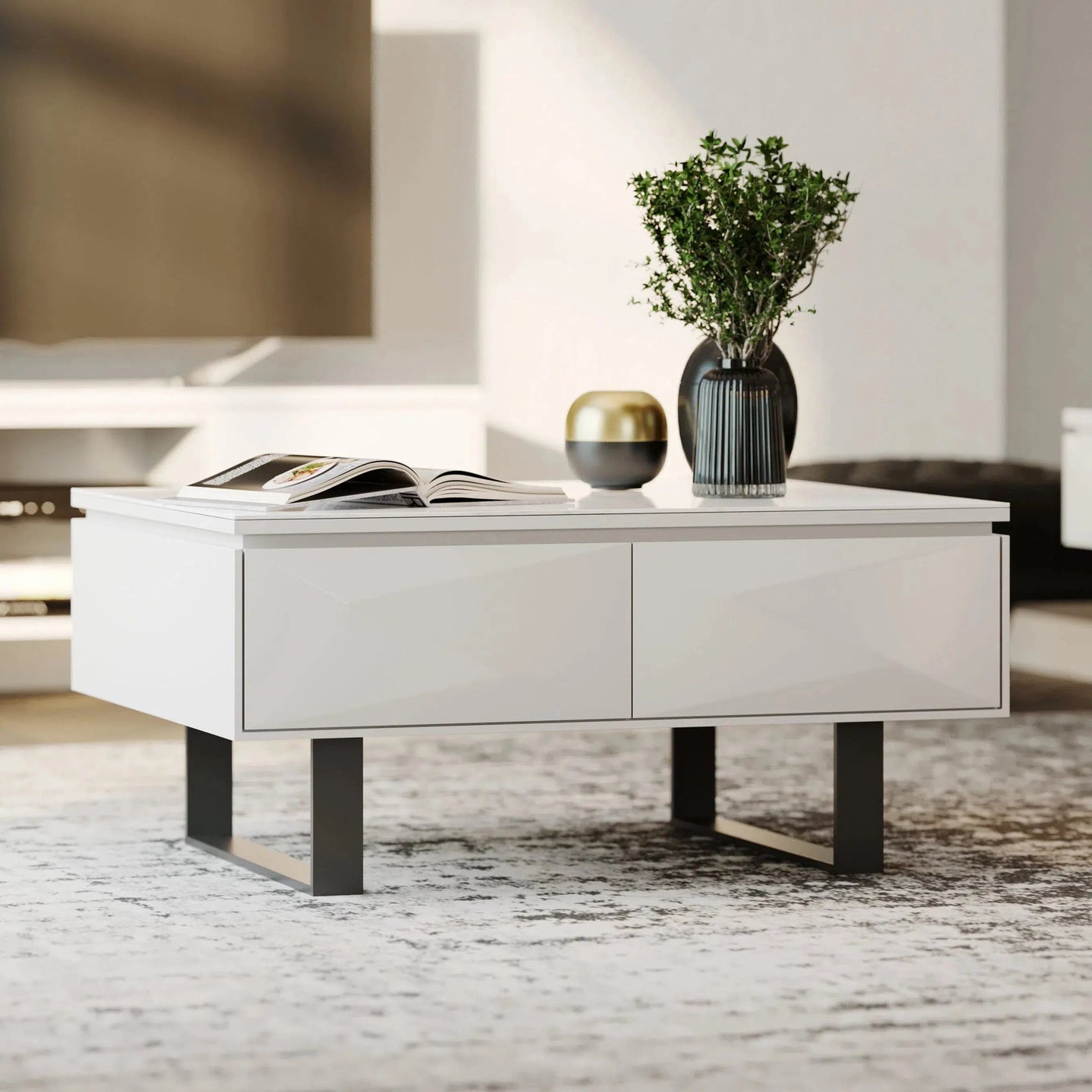 Esme Coffee Table - Grey