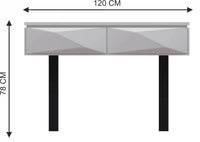 Esme Console Table - Grey