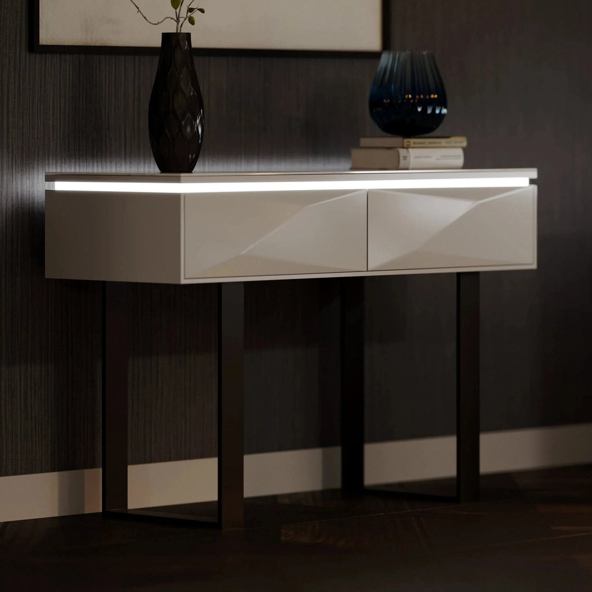 Esme Console Table - Grey