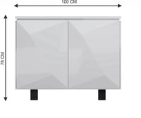 Esme Medium Sideboard - Grey