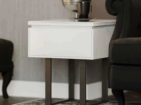 Esme Side Table - Grey