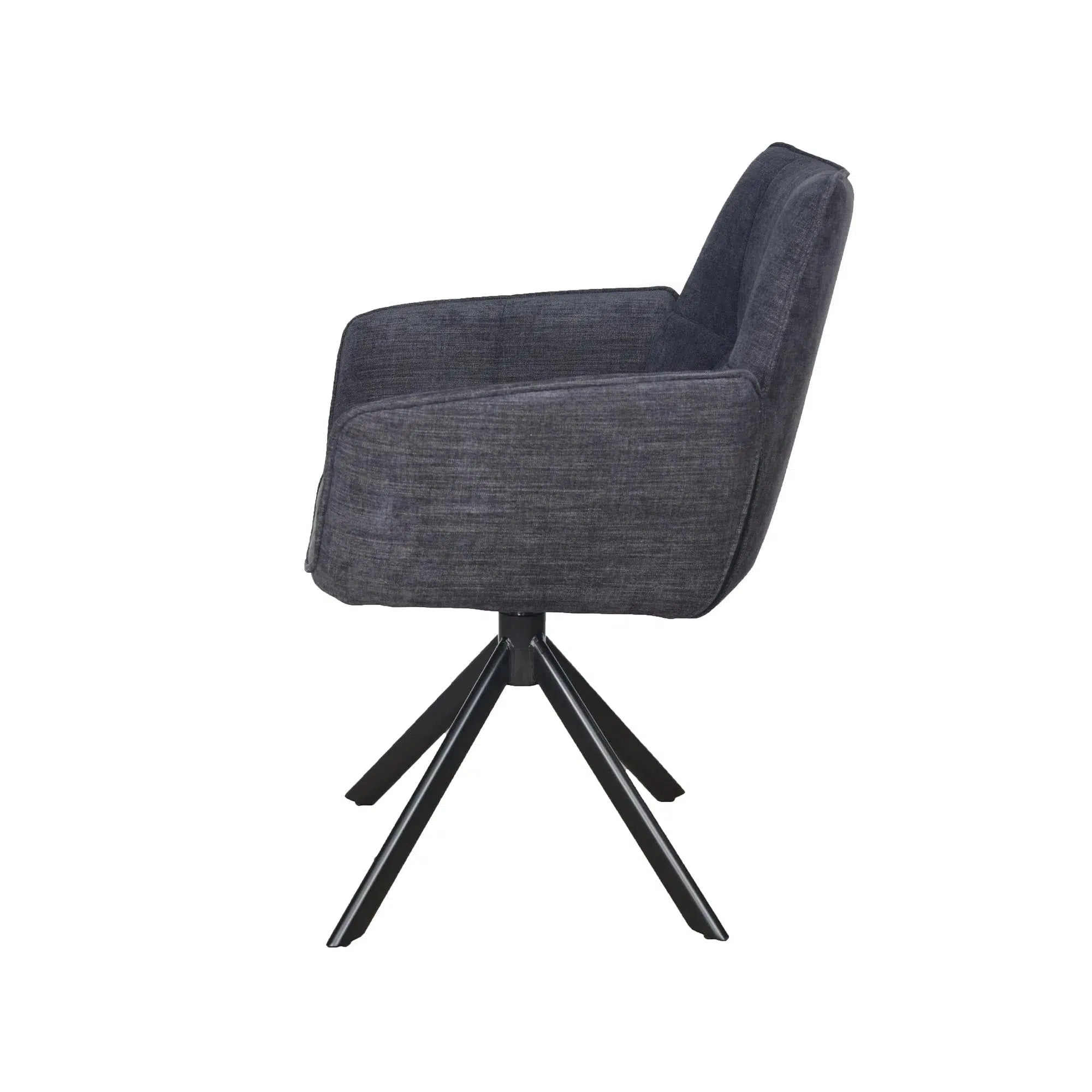 Evander - Dining Chair - Black