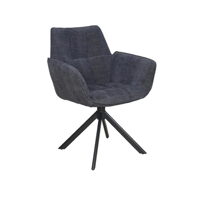 Evander - Dining Chair - Black