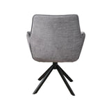 Evander - Dining Chair- Dark Grey