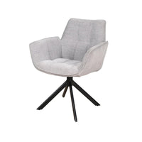 Evander - Dining Chair - Light Grey