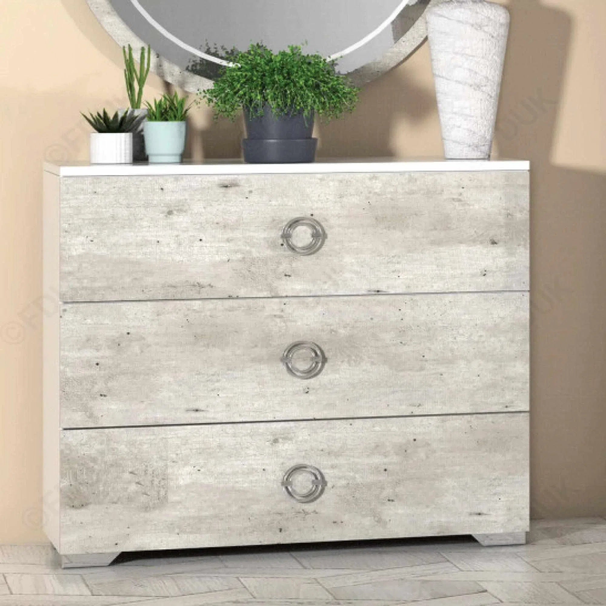 Fairfield 3 Drawer Chest