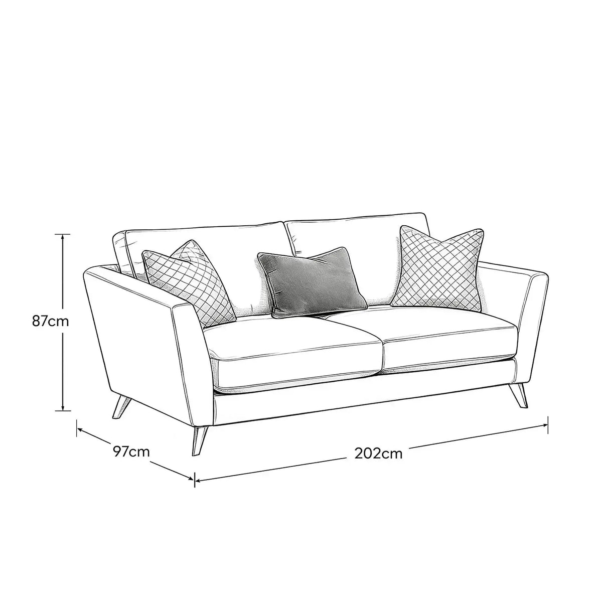 Fallon - 2.5 Seater Sofa