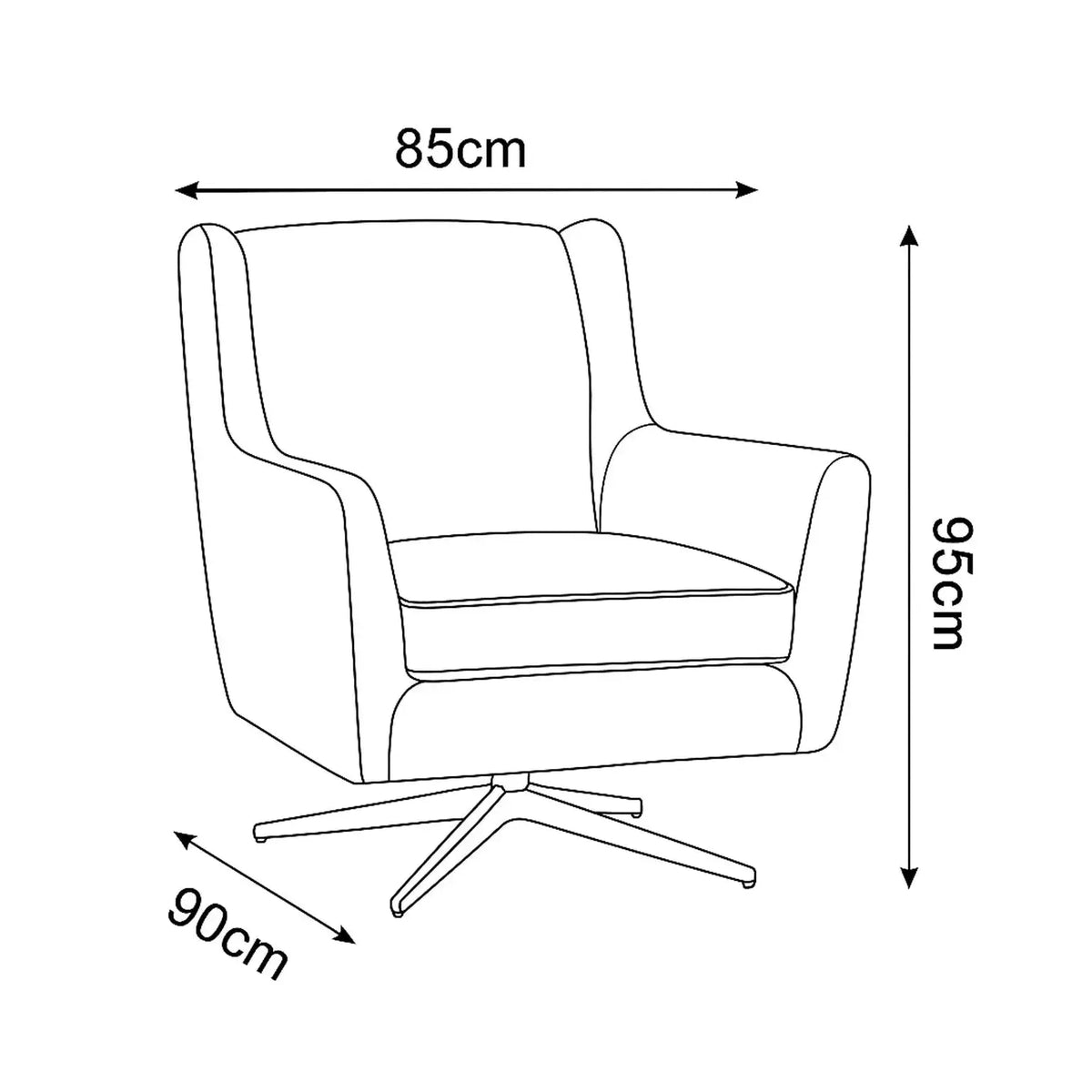 Fallon - Swivel Chair