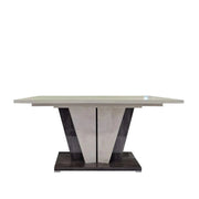 Fedele Ext Dining Table and 4 Daria Chairs