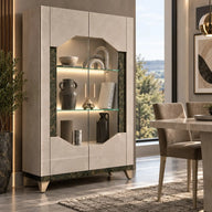Fedele - Glass Cabinet 2 Door
