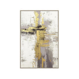 Foil Gold Abstract Painting 1