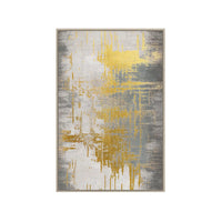 Foil Gold Abstract Painting 3