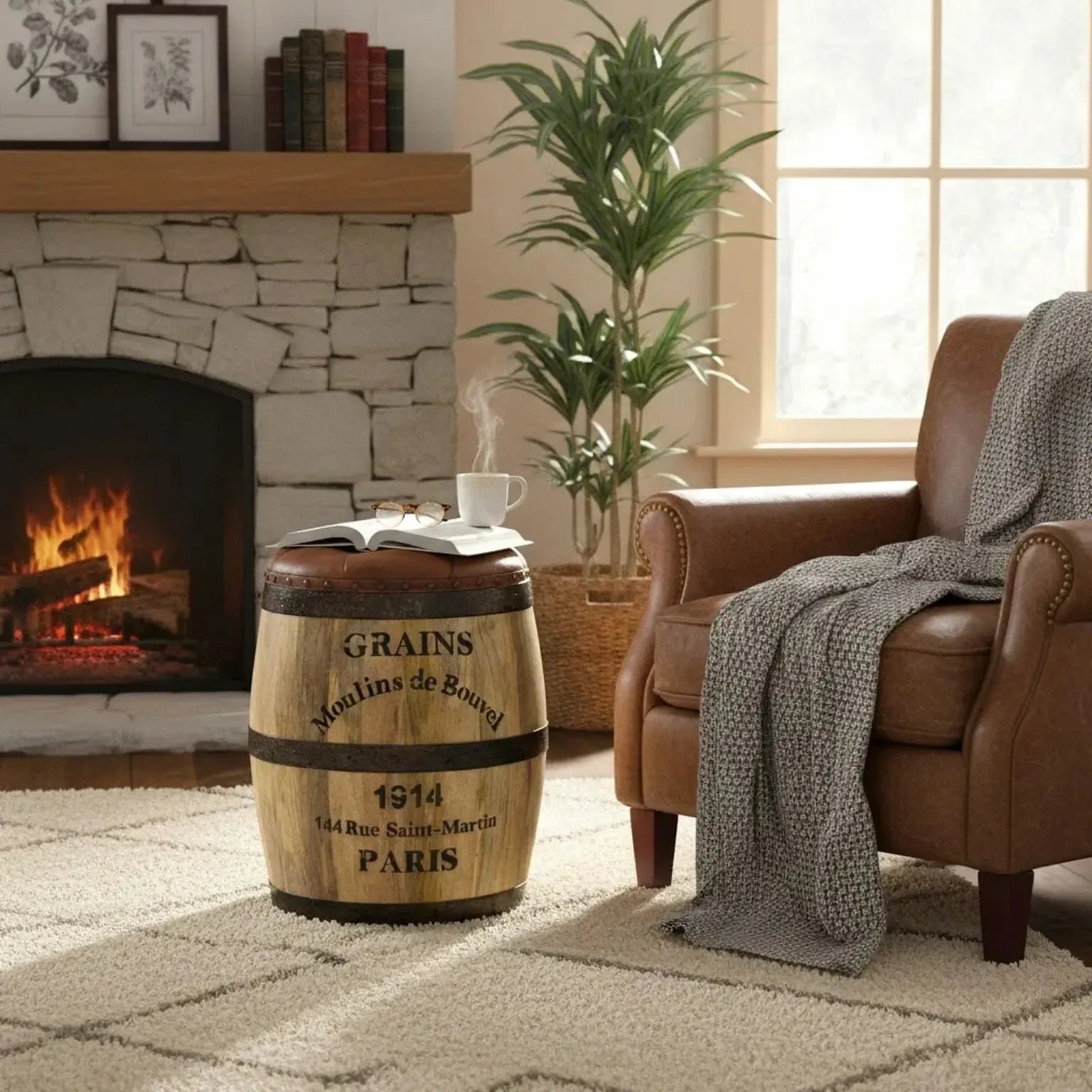 Fortune - Storage Barrel Stool