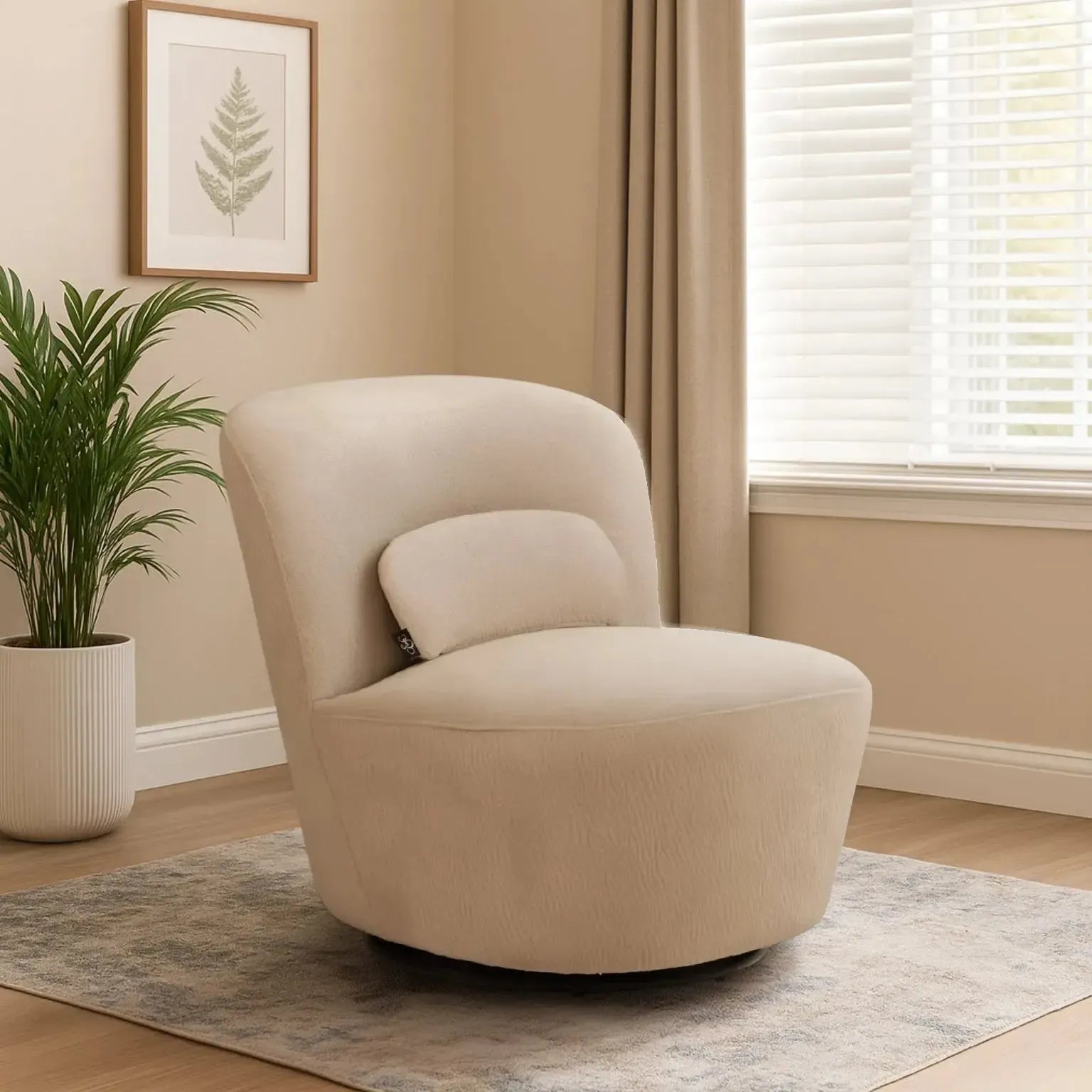 Gaia - Sandshell Accent Chair