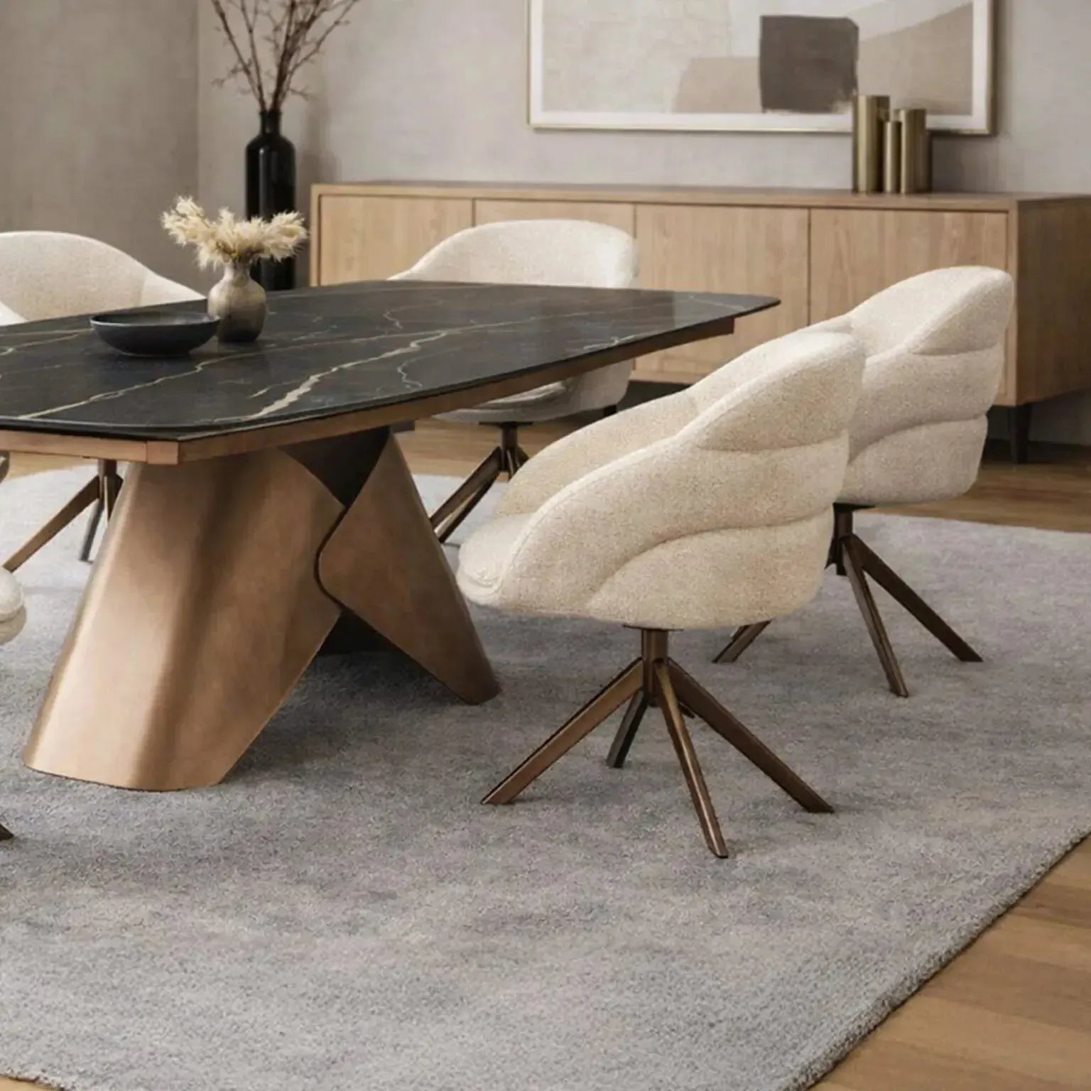 Genevieve - Dining Chair (Cream)