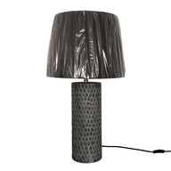 Glass Table Lamp - Honeycomb