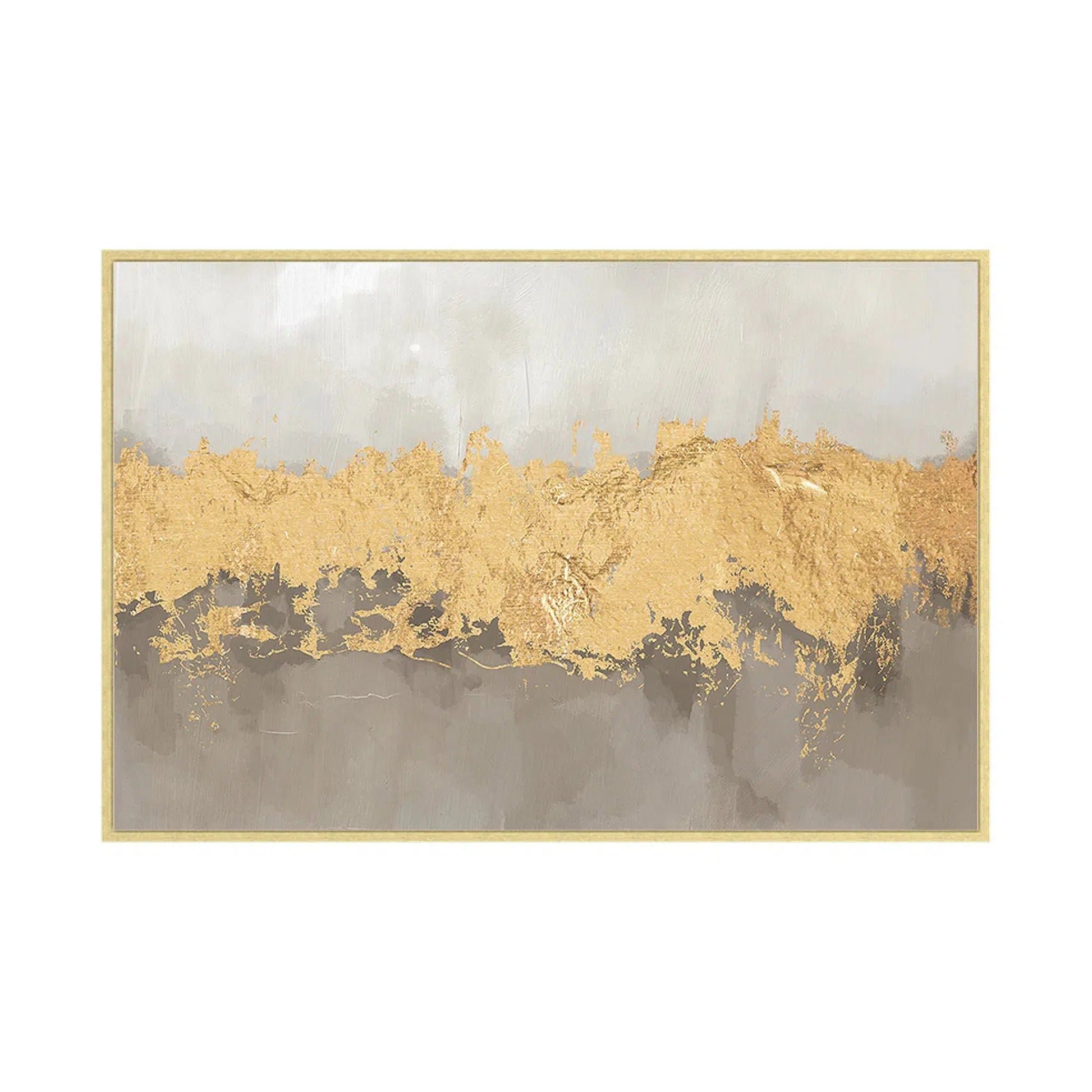 Gold Leaf Hand Painting 8