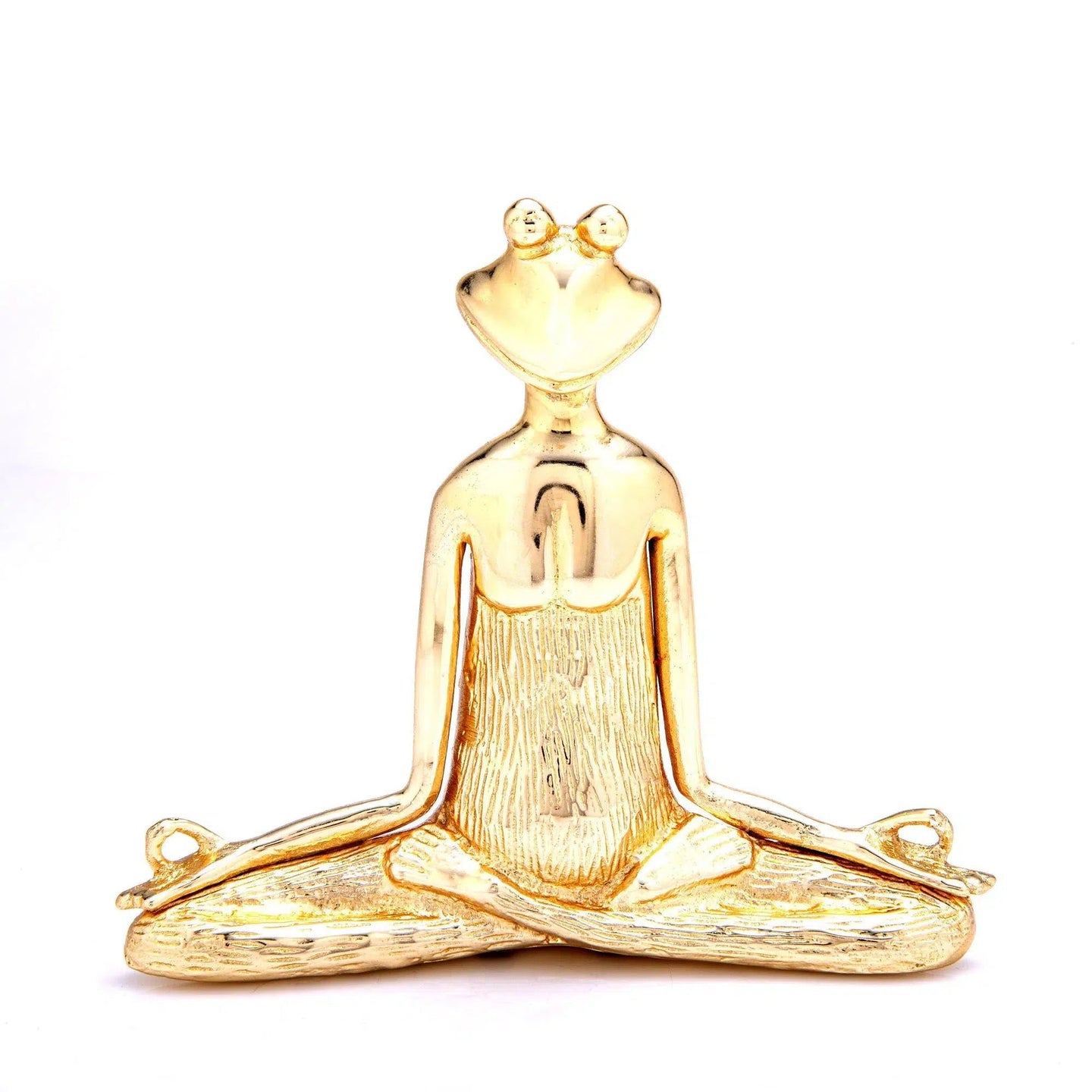 Gold Meditation Frog Ornament