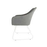 Grey Capri Dining Chair