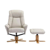 Haiti - Swivel Recliner Chair & Footstool