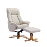 Haiti - Swivel Recliner Chair & Footstool