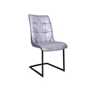 Holden - Leather Dining Chair (Grey)