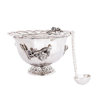 Honeycomb Punch Bowl with Ladle