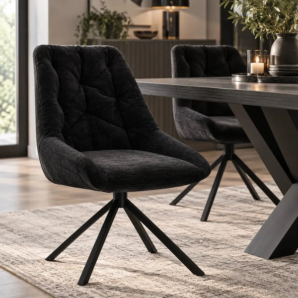 Huxley Dining Chair - Black