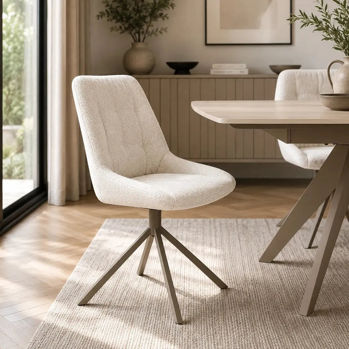 Huxley Dining Chair - Cream