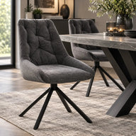 Huxley Dining Chair - Dark Grey