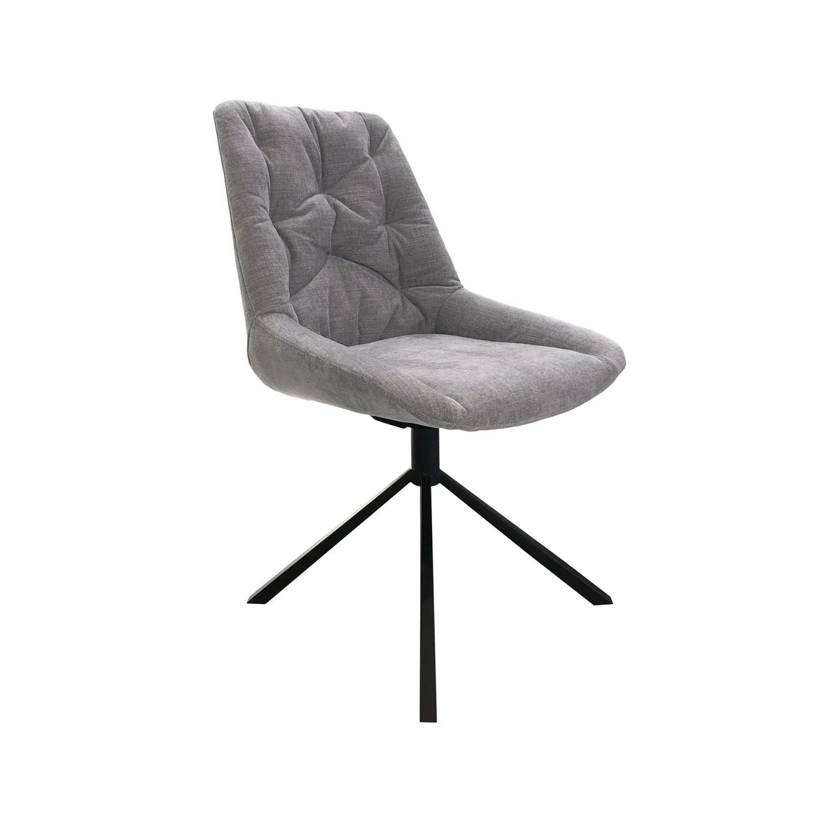 Camilla Dining Table and 4 Light Grey Huxley Chairs