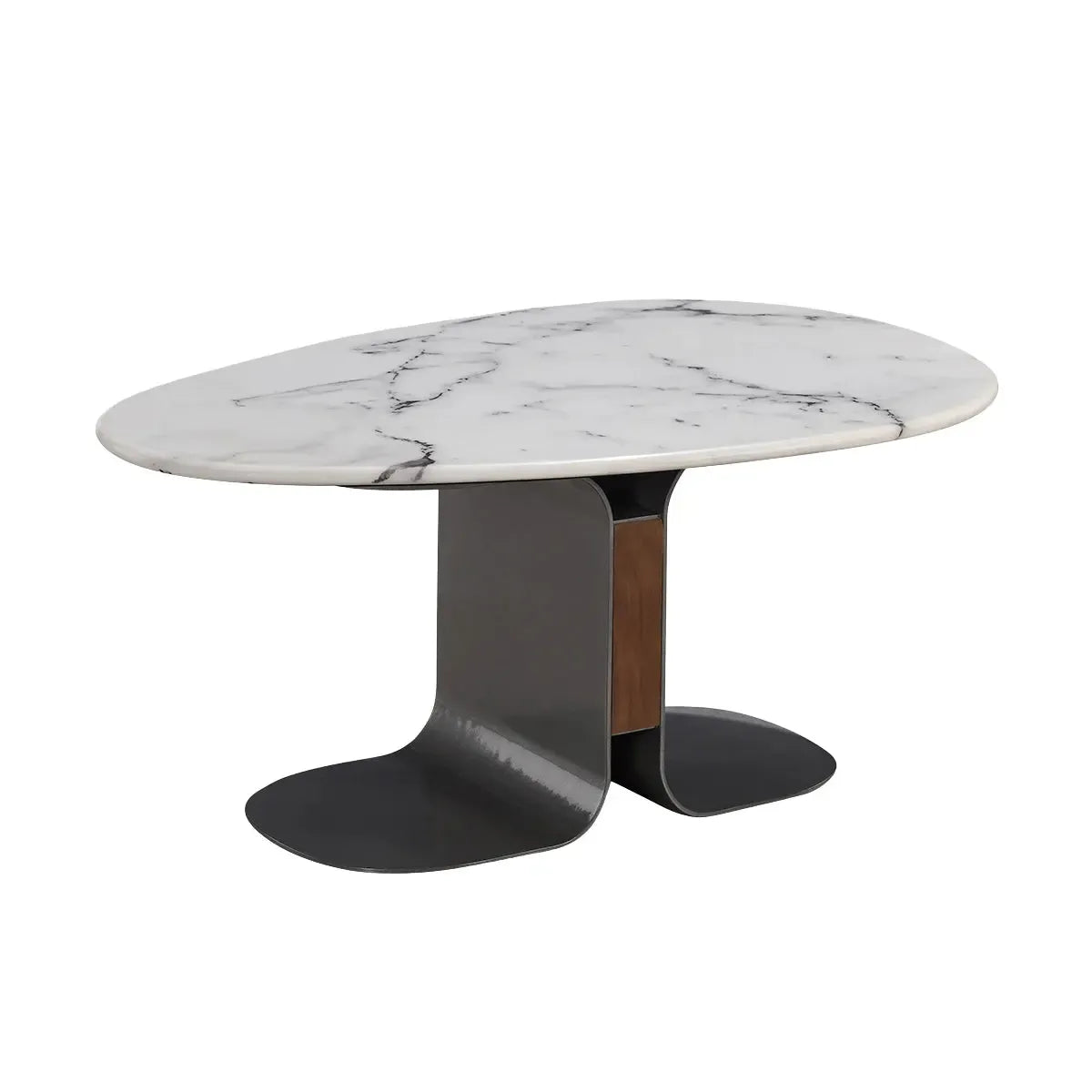 Indiana - Coffee Table- Dark Nickle