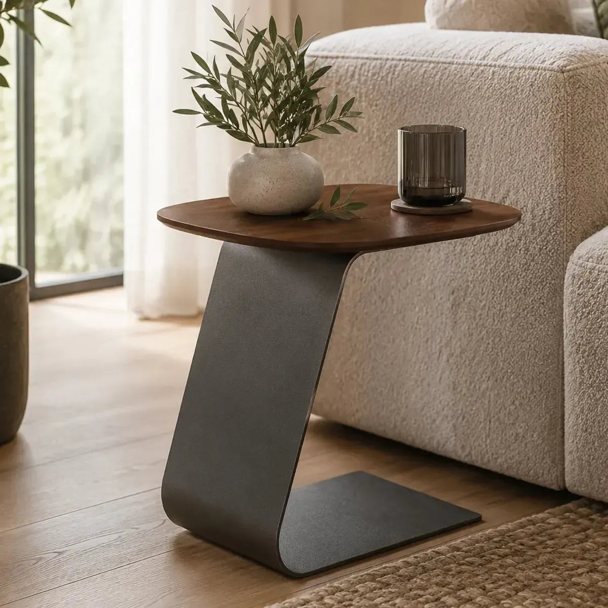 Indiana - Side Table - Walnut