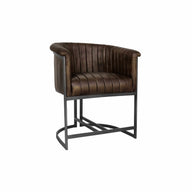 Jackson Leather Chair - Brown