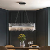 Jeeves - Glass Rod Linear Pendant