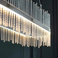 Jeeves - Glass Rod Linear Pendant