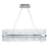 Jeeves - Glass Rod Linear Pendant